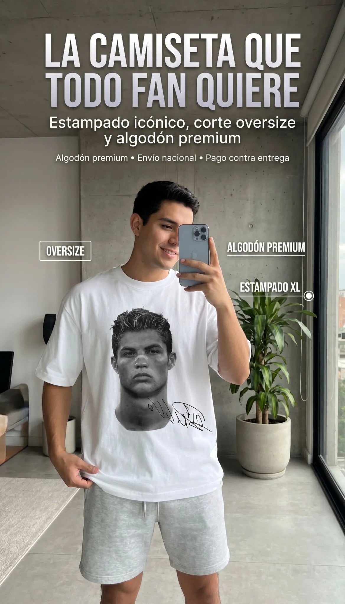 CAMISETA EDICION ESPECIAL CRISTIANO RONALDO