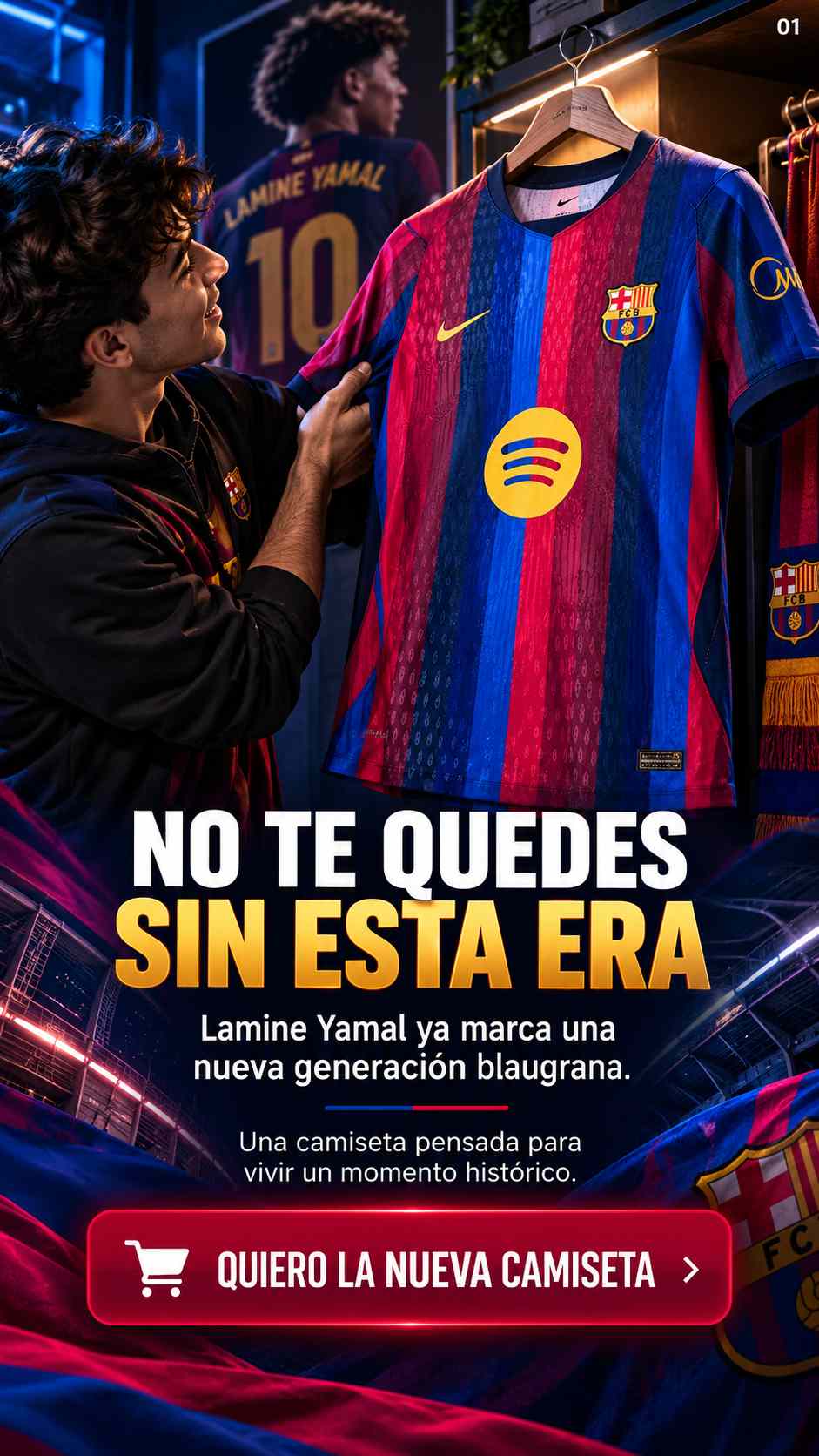 NUEVA CAMISETA BARCELONA FC TEMPORADA 26/27