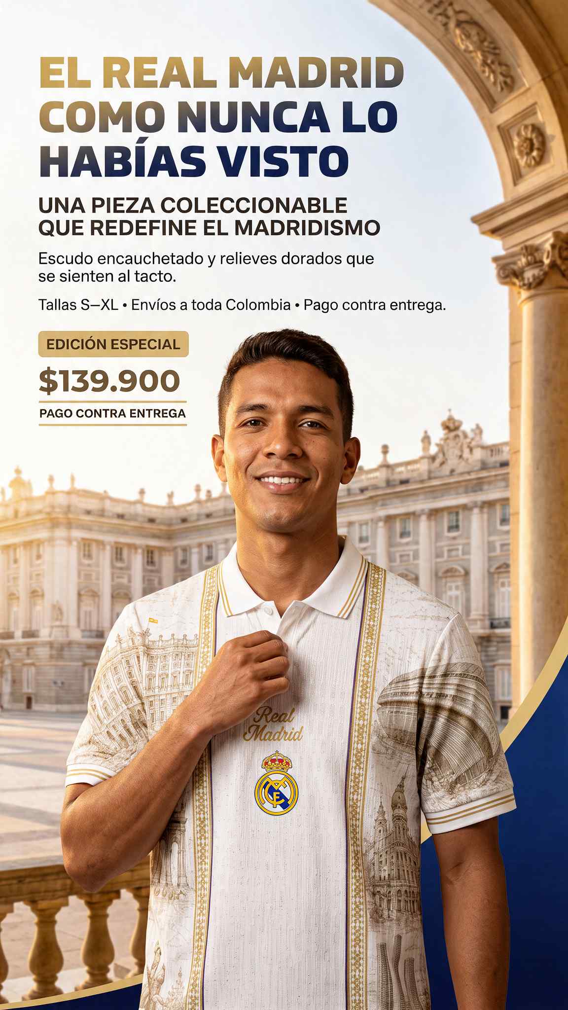 CAMISETA EDICION ESPECIAL REAL MADRID