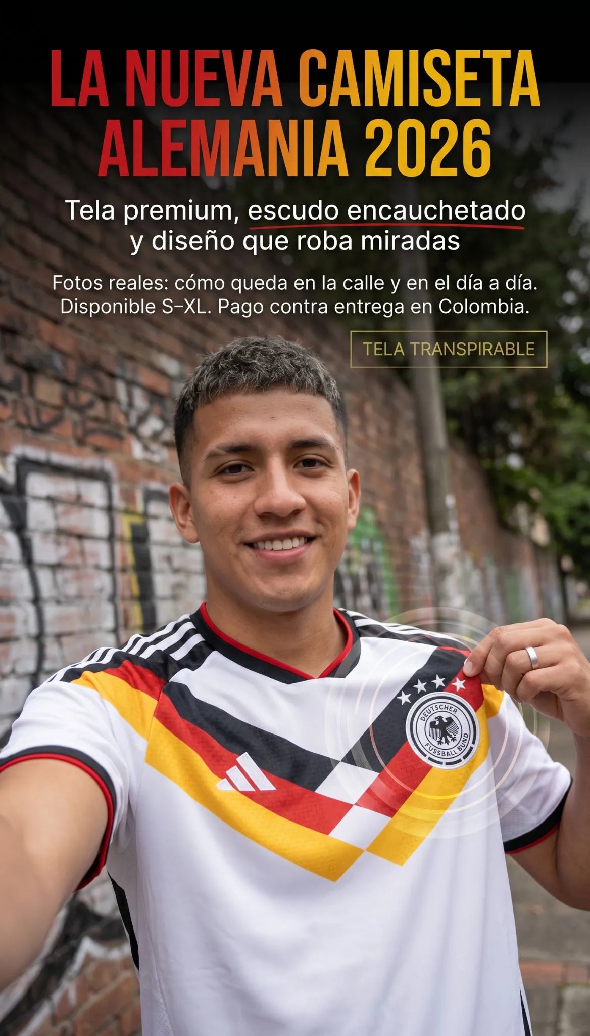 CAMISETA ALEMANIA MUNDIAL 2026