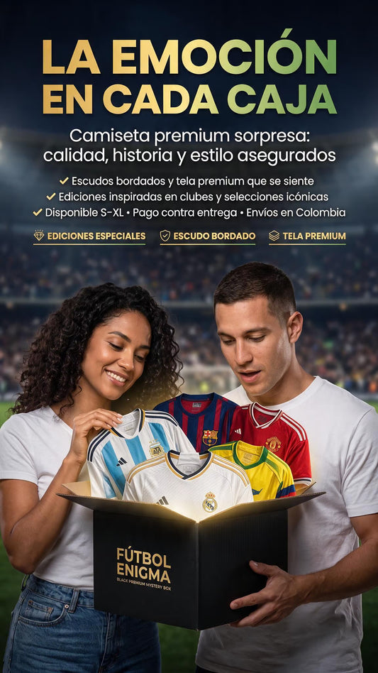 MISTERY BOX CAMISETAS DE FUTBOL