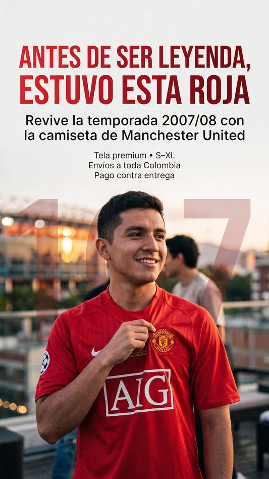 CAMISETA MANCHESTER UNITED 2008 CR7