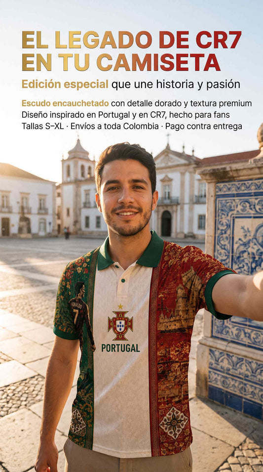 CAMISETA EDICION ESPECIAL PORTUGAL CR7